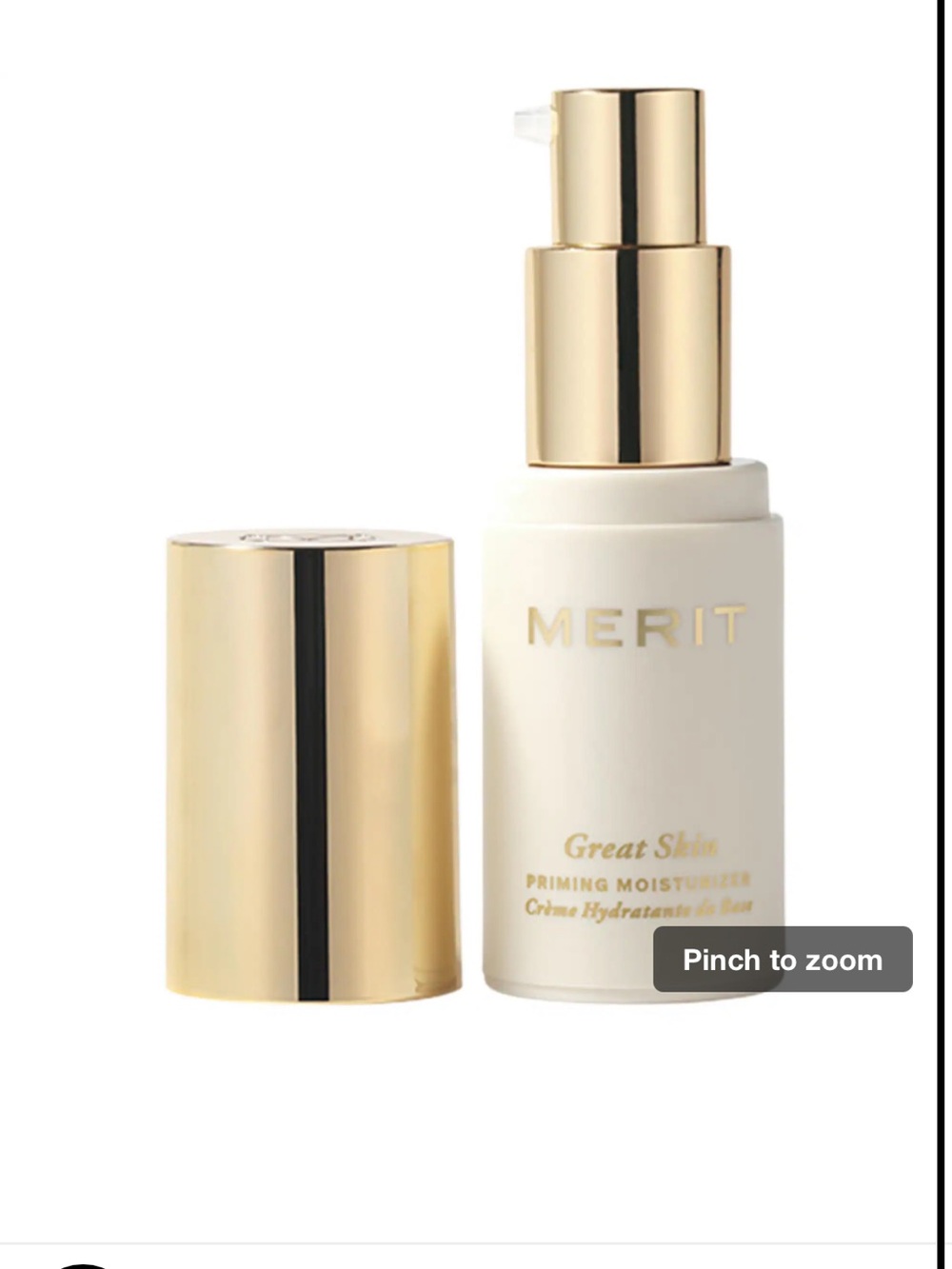 MERIT Great Skin Priming And Firming Moisturizer With Peptides & Hyaluronic Acid